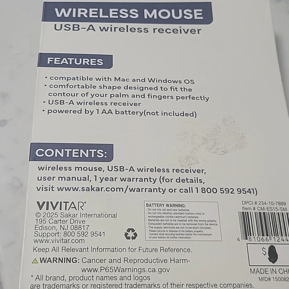 Target Bulleye' Playground Smiley Face Wireless Mouse USB- A Wireless Receiver